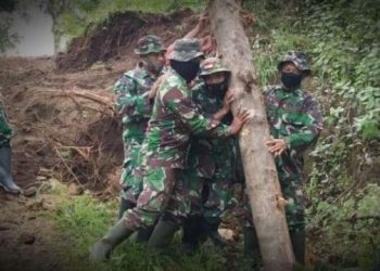 Terabas Hutan Angker Bondowoso, TNI Berhasil Buka Akses Desa Terisolir