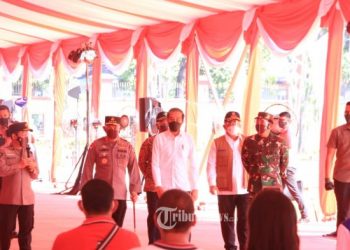 HUT Bhayangkara, Kapolri Akselerasi Penanganan Covid-19 Targetkan Vaksinasi 1 Juta Orang Per Hari