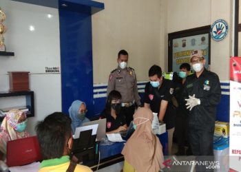 Polres Batang buka gerai vaksin  presisi keliling