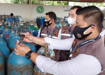 Polisi Pastikan Stok Tabung Oksigen di Jambi Aman, Diutamakan untuk RS