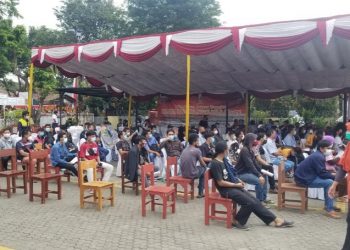 Polres Metro Tangerang Kota Targetkan 1.850 Dosis Perhari Vaksin Merdeka