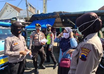 Sukseskan PPKM Level 3, Polres Banjarnegara Gelar Operasi Yustisi