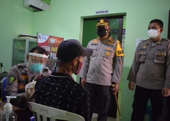 Vaksinasi di Gerai Vaksin Presisi, Kapolres Demak: Ikhtiar untuk Seluruh Warga, Tak Hanya Keluarga Polri