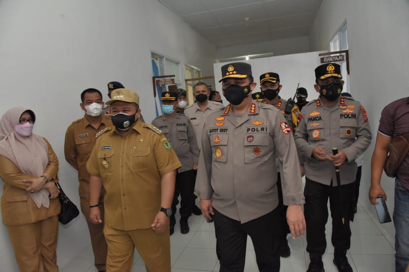 Wakapolri Tinjau Rumah Sakit Bhayangkara di Batang Toru