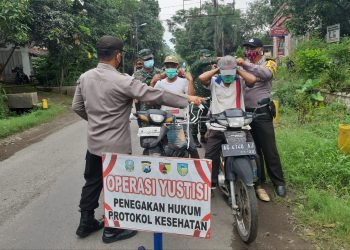 PPKM masih Diperpanjang,  Polsek Kota Himbau Masyarakat terus Ditekankan Pentingnya Prokes