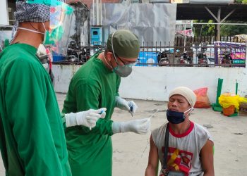 Terjaring Operasi Yustisi Satgas Covid-19 Kota Palangka Raya, 42 Pelanggar Dilakukan Tes Swab Antigen