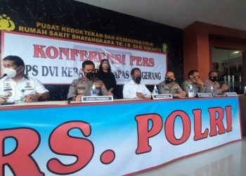 Tim DVI Polri Berhasil Identifikasi Satu Jenazah Korban Kebakaran Lapas Tangerang
