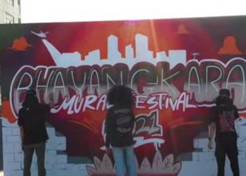 Karya Pemenang Bhayangkara Mural Festival 2021 Akan Dipajang di Depan Mabes Polri