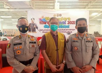 Polda Sumsel Adakan Lomba Mural Dan Vaksin