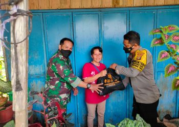 Warga Kurang Mampu di Balikpapan Timur Terima Bantuan Sembako Wujud Pengabdian 33 tahun TNI-Polri Akabri ’89