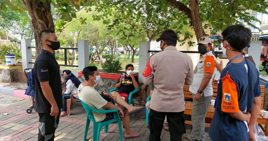 Gelar Ops Yustisi Gabungan Serentak di 4 Pulau, Polsek Kep Seribu Selatan Jaring 11 Pelanggar