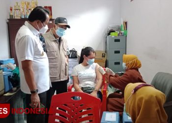 Pastikan Vaksinasi Berjalan Maksimal, Kabinda Jateng Terjun Langsung ke Lapangan