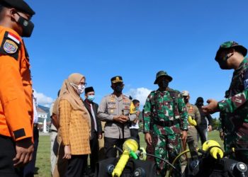 TNI-Polri Siap Siaga Penanggulangan Bencana Alam di Palopo