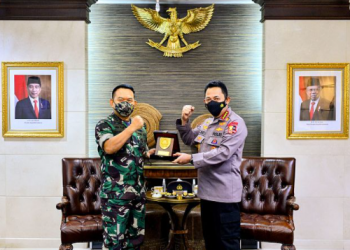 Kapolri Ungkapkan Pengoptimalan Sinergitas TNI-Polri Saat Kunjungan Dengan KSAD