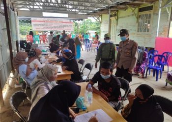 Demi Tidak Bertambahnya Penyebaran Covid-19  Masyarakat Sangat Antuasias Untuk Ikut Vaksinasi