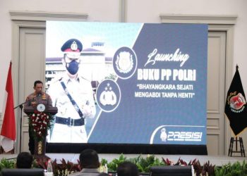 Kapolri Hadiri Launching Buku ‘Bhayangkari Sejati Mengabdi Tanpa Henti’