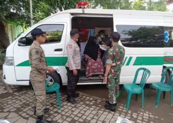 Kebut Vaksinasi, Polsek Pohjentrek Kerahkan Mobil Vaksin Keliling