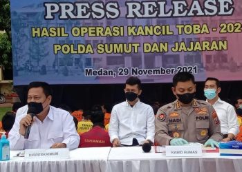 Polda Sumut Tangkap 147 Bandit Saat Operasi Kancil Toba 2021