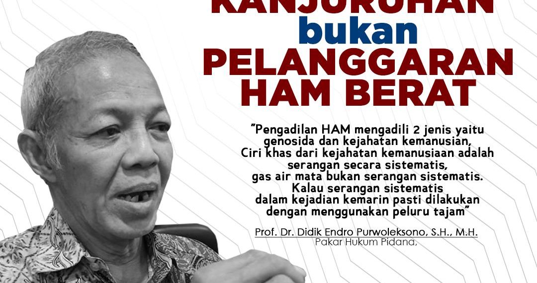 Kasus Tragedi Kanjuruhan Menurut Para Ahli