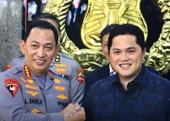 Kapolri dan Ketum PSSI